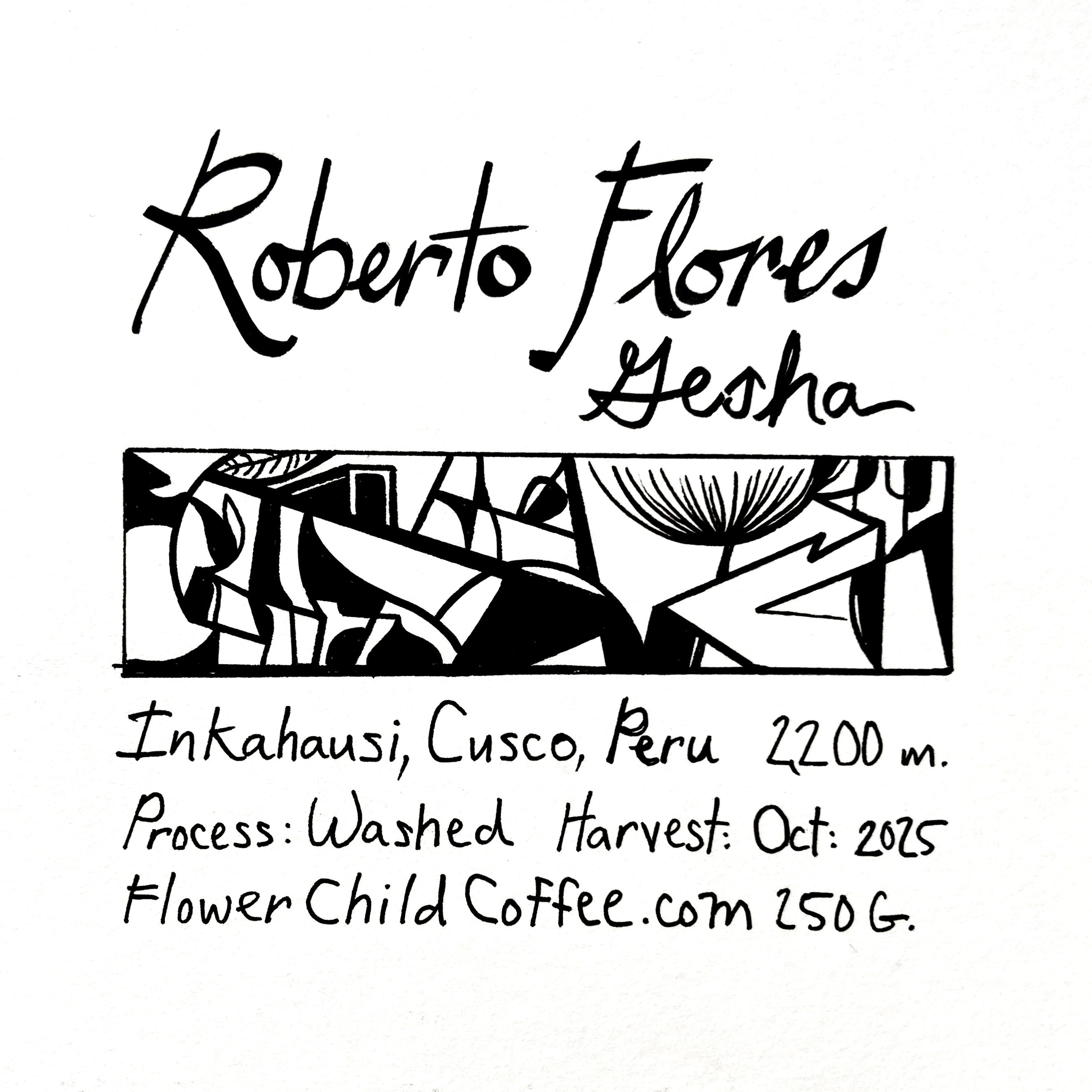 Peru Roberto Flores Gesha Washed